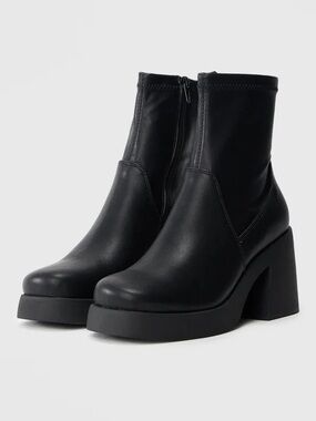 Madden girl High heeled ankle boots - black paris